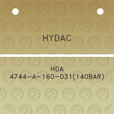 hydac-hda-4744-a-160-031140bar