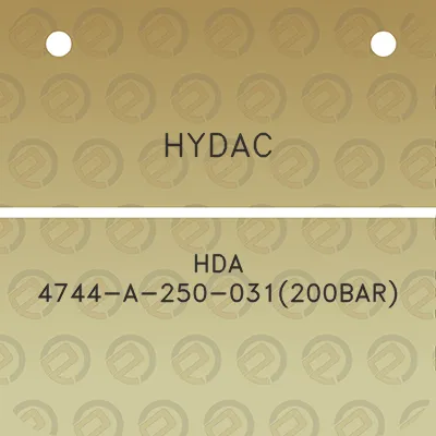 hydac-hda-4744-a-250-031200bar