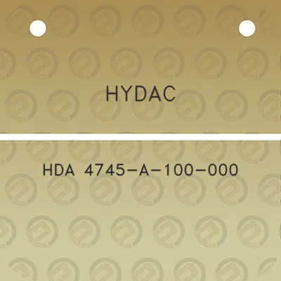 hydac-hda-4745-a-100-000