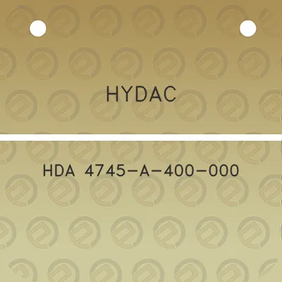 hydac-hda-4745-a-400-000