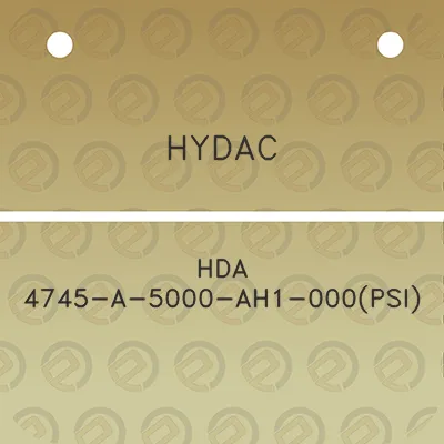 hydac-hda-4745-a-5000-ah1-000psi