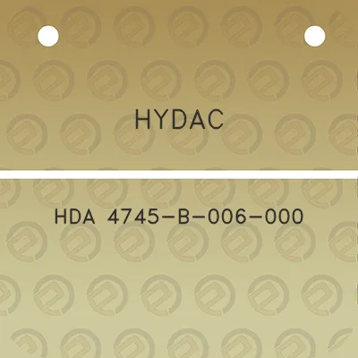 hydac-hda-4745-b-006-000