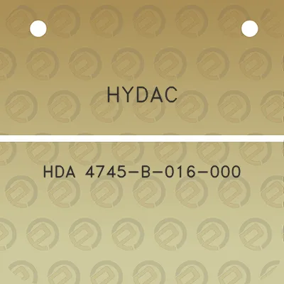 hydac-hda-4745-b-016-000