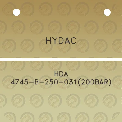 hydac-hda-4745-b-250-031200bar