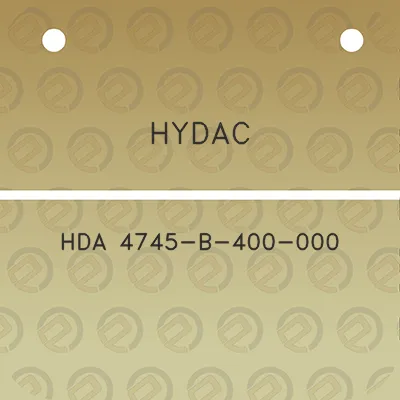 hydac-hda-4745-b-400-000