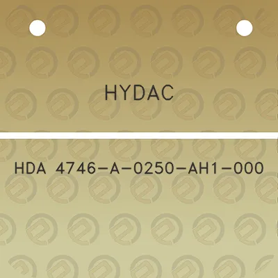 hydac-hda-4746-a-0250-ah1-000