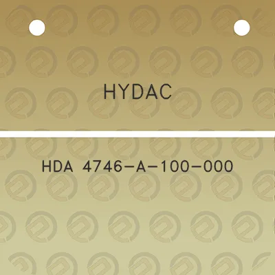 hydac-hda-4746-a-100-000