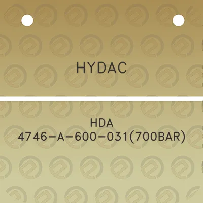 hydac-hda-4746-a-600-031700bar