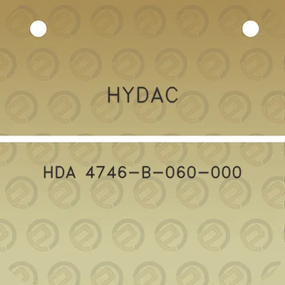 hydac-hda-4746-b-060-000