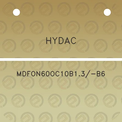 hydac-mdfon60oc10b13-b6