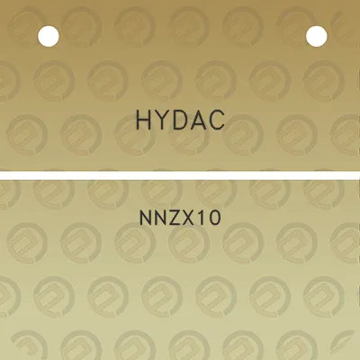 hydac-nnzx10