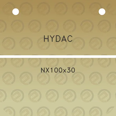 hydac-nx100x30