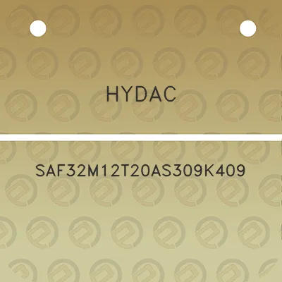 hydac-saf32m12t20as309k409