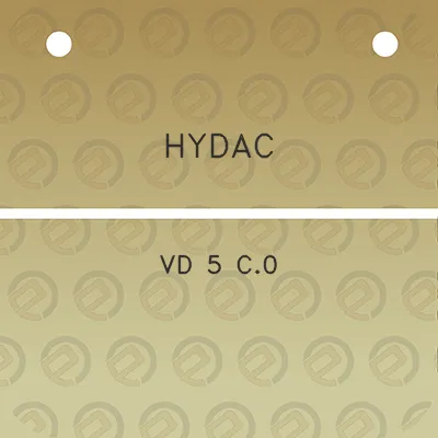 hydac-vd-5-c0