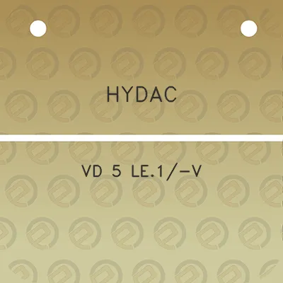 hydac-vd-5-le1-v