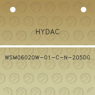 hydac-wsm06020w-01-c-n-205dg