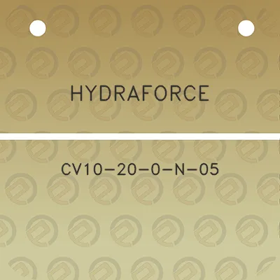 hydraforce-cv10-20-0-n-05