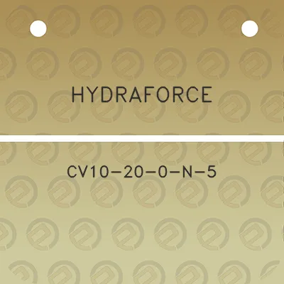 hydraforce-cv10-20-0-n-5