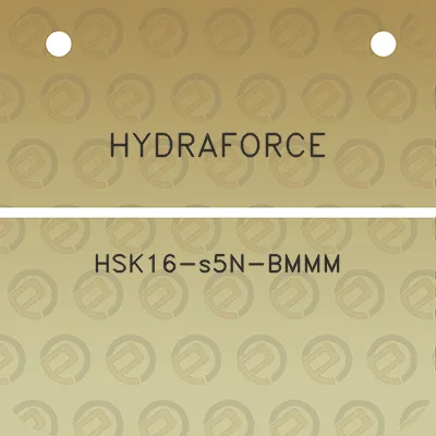 hydraforce-hsk16-s5n-bmmm