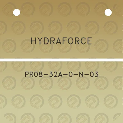 hydraforce-pr08-32a-0-n-03