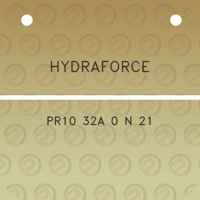 hydraforce-pr10-32a-0-n-21