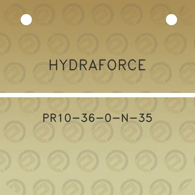 hydraforce-pr10-36-0-n-35