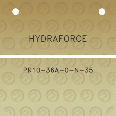 hydraforce-pr10-36a-0-n-35