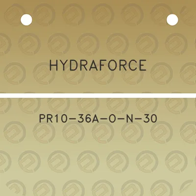 hydraforce-pr10-36a-o-n-30