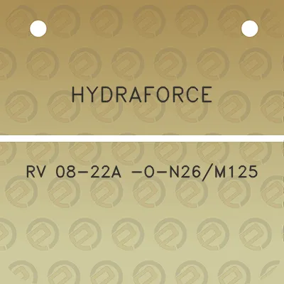 hydraforce-rv-08-22a-o-n26m125