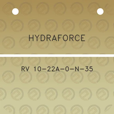 hydraforce-rv-10-22a-0-n-35