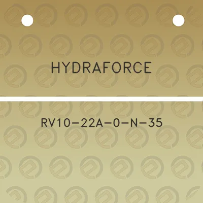 hydraforce-rv10-22a-0-n-35