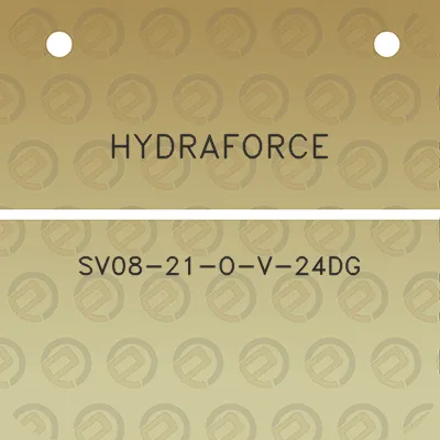 hydraforce-sv08-21-o-v-24dg