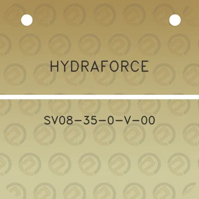 hydraforce-sv08-35-0-v-00