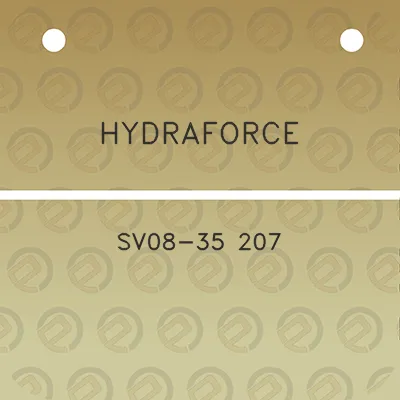 hydraforce-sv08-35-207