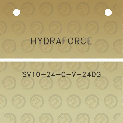 hydraforce-sv10-24-0-v-24dg