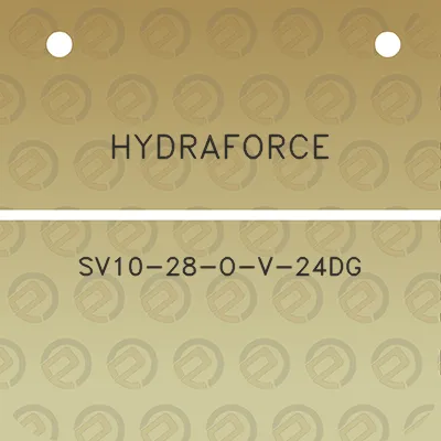 hydraforce-sv10-28-o-v-24dg