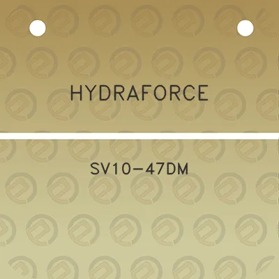 hydraforce-sv10-47dm