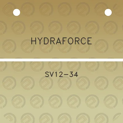 hydraforce-sv12-34