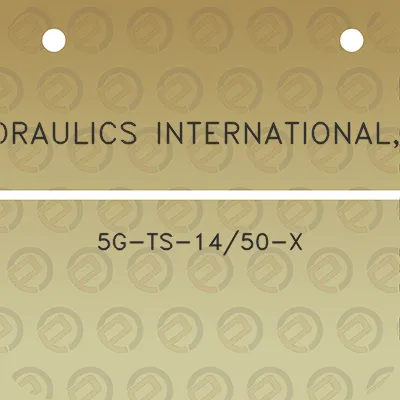 hydraulics-internationalinc-5g-ts-1450-x