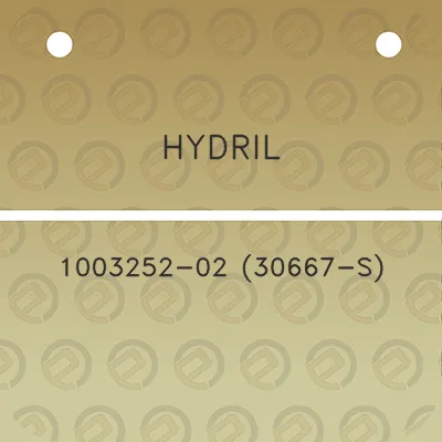 hydril-1003252-02-30667-s