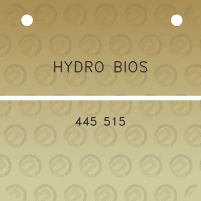 hydro-bios-445-515