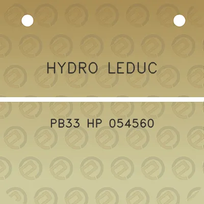 hydro-leduc-pb33-hp-054560