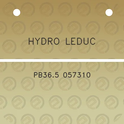 hydro-leduc-pb365-057310