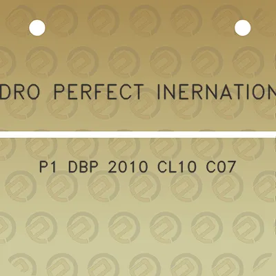 hydro-perfect-inernational-p1-dbp-2010-cl10-c07