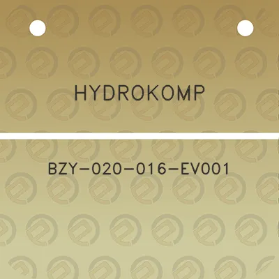 hydrokomp-bzy-020-016-ev001