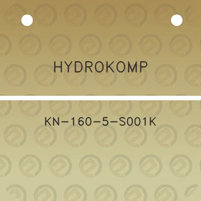 hydrokomp-kn-160-5-s001k