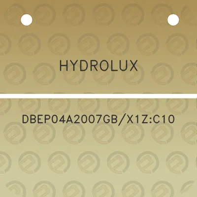 hydrolux-dbep04a2007gbx1zc10