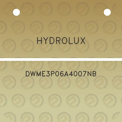 hydrolux-dwme3p06a4007nb