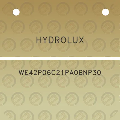 hydrolux-we42p06c21pa0bnp30