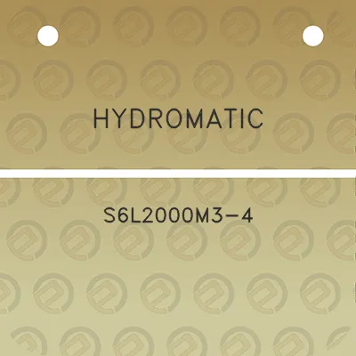 hydromatic-s6l2000m3-4